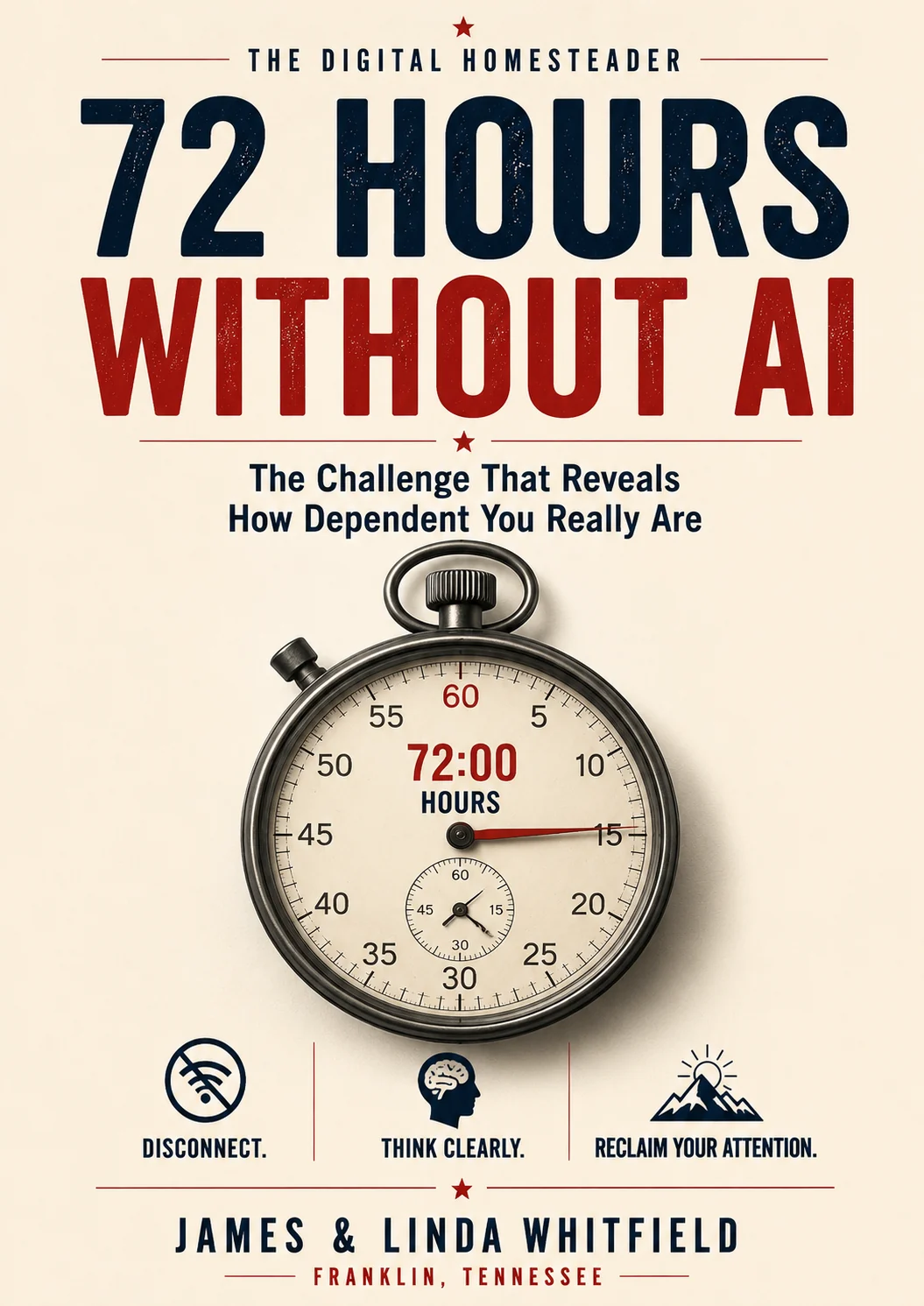 72 HOURS WITHOUT AI cover